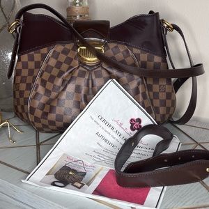 Louis Vuitton Sistina GM Damier Ebene